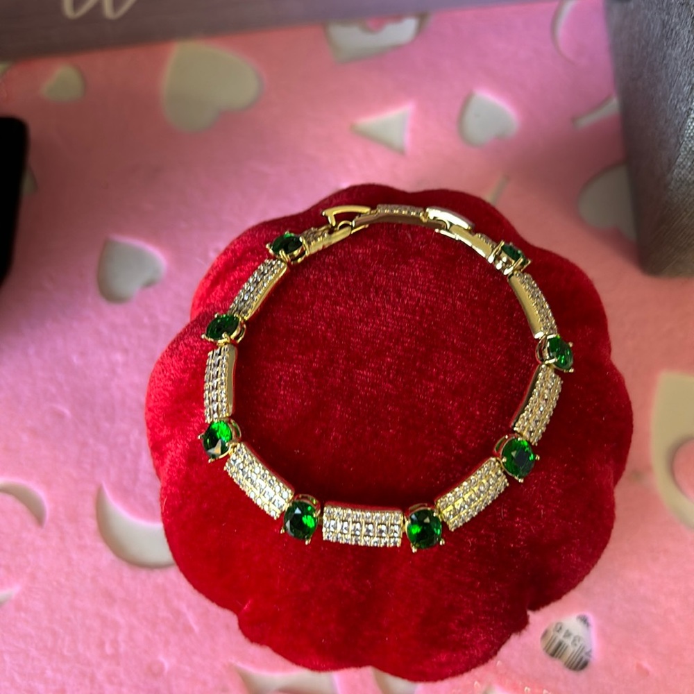 Pulsera 14 k gold plated